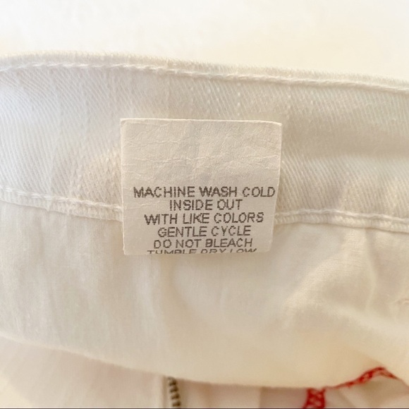 NYDJ Flare Bootcut High Rise White Jeans - 16 - Picture 5 of 15